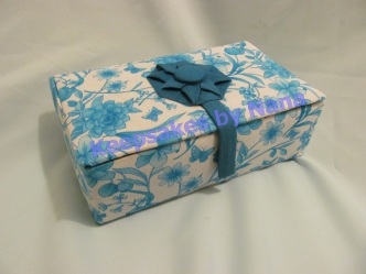 Blue Fabric Box